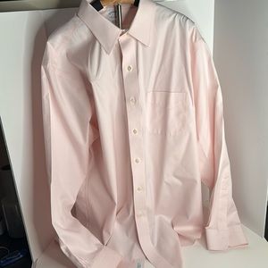 Brooks Brothers slim Fit Oxford Shirt size 17-35 pink